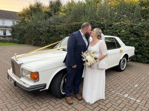 Joe and Flo's Wedding with our Rolls Royce and Bentley