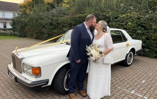 Joe and Flo's Wedding with our Rolls Royce and Bentley