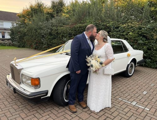 Joe and Flo’s Wedding with our Rolls Royce and  Bentley